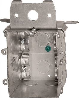 BOX 1GANG METAL ADJ. MB238ADJ