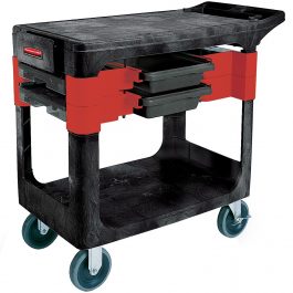 RUBB 6180 TRADES CART BLACK