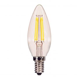 BULBS LED 4WATT TORPEDO CLEAR