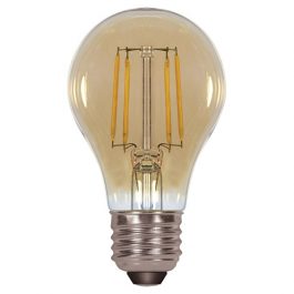 BULBS LED A-LAMP 4.5W AMBER