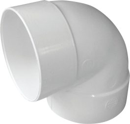 PVC ELBOW 6" 90DEG.