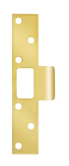 STRIKE PLATE DEADBOLT BRASS