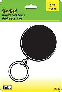 KEY REEL CLIPON BLACK 24"