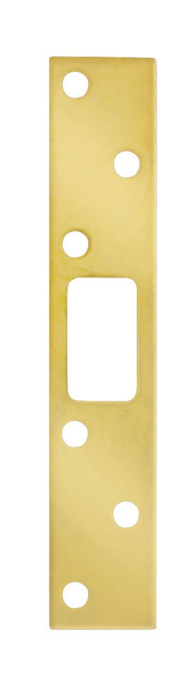 STRIKE PLATE DEADBOLT BRASS