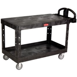 RUBB 4545 UTILITY CART BLK