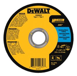 BLADE CUT OFF WHEEL 5" X 7/8"