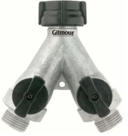 HOSE Y DUAL SHUT OFF ALUM