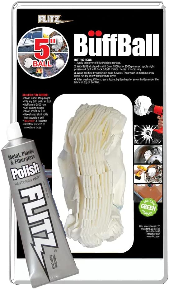 FLITZ BUFF BALL 5" PB101-50