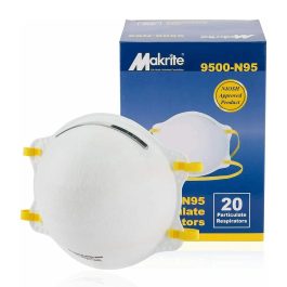 DUST MASK MAKRITE N95 20/PACK