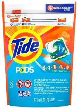 TIDE PODS CLEAN BREEZE 35CT