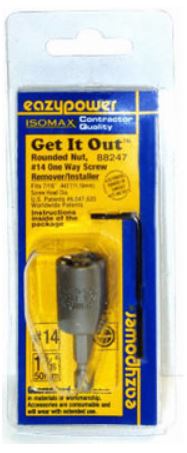 ONE WAY SCREW REMOVER BIT #14