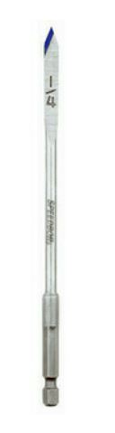SPADE BIT WOOD BORING 1/4"X6"