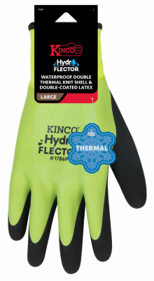 GLOVES LATEX COATED