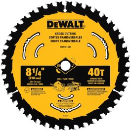 DEWALT CIRC SAW BLADE 8 1/4"