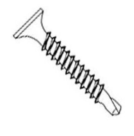 BUGLE HEAD 6 X 1 5/8 SCREW