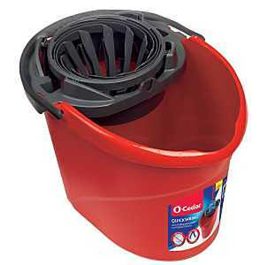 BUCKET W/WRINGER 2.5GL PLASTIC