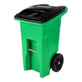 TOTER 24GAL ORGANICS W/2WHEELS